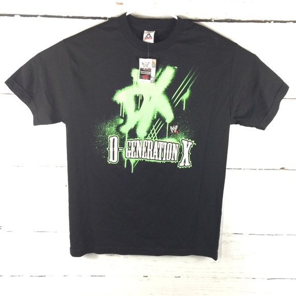 WWF Other - D Generation X Mens Sz L Large T Shirt WWE WWF NWT